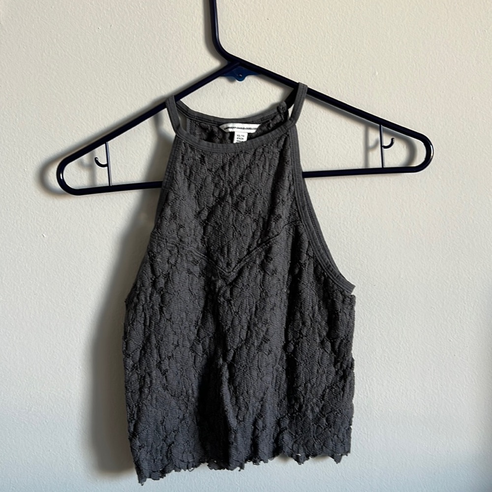 Crop floral print